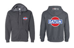 Datsun Logo Full Zip Hoodie