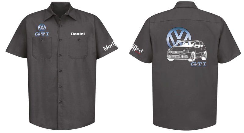VW Golf GTI MK6 Mechanic's Shirt