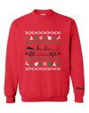 VW Golf Cabrio MK1 Ugly Christmas Sweater Sweatshirt