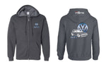 VW Golf GTI MK1 Logo Full Zip Hoodie