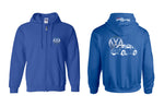 VW New Beetle Logo Full Zip Hoodie