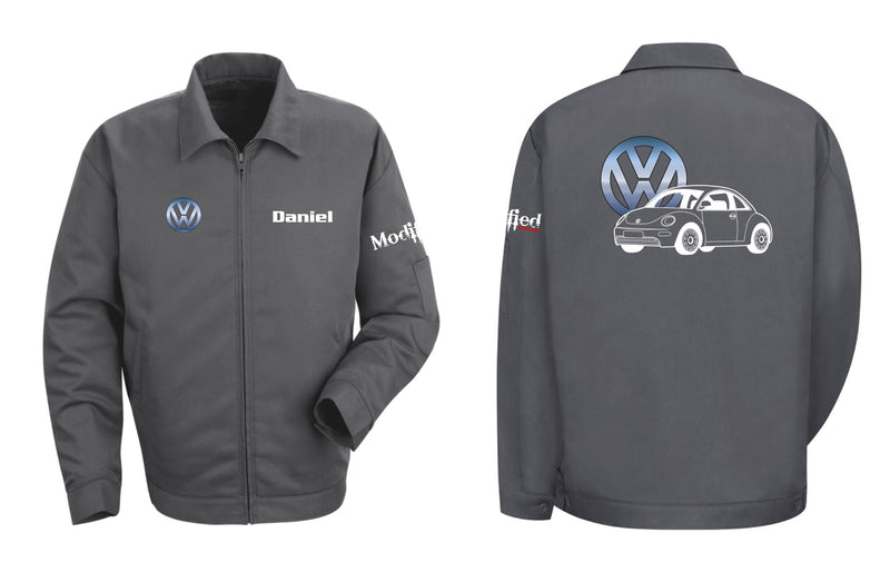 VW New Beetle Logo Mechanic's Jacket