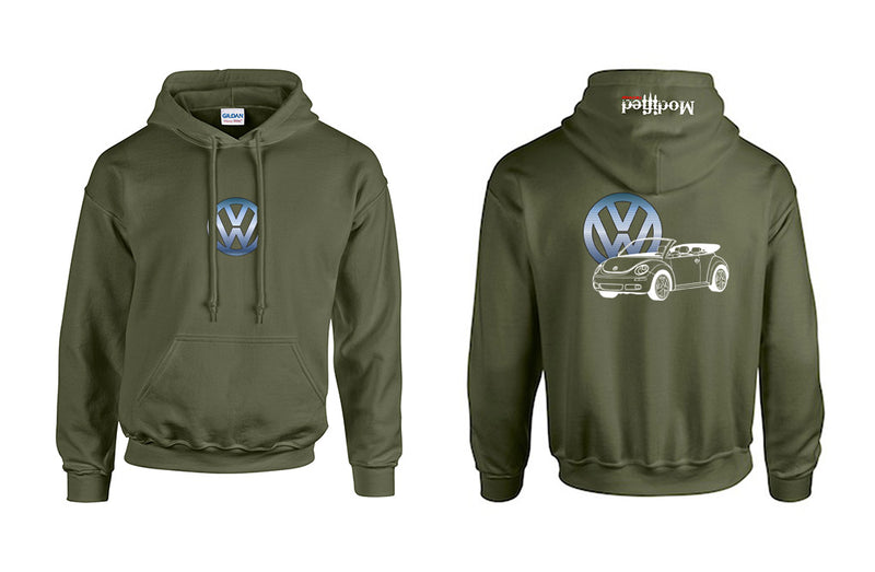 VW New Beetle Vert Logo Hoodie