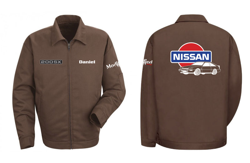 Nissan S12 MK1 Hatch Logo Mechanic's Jacket