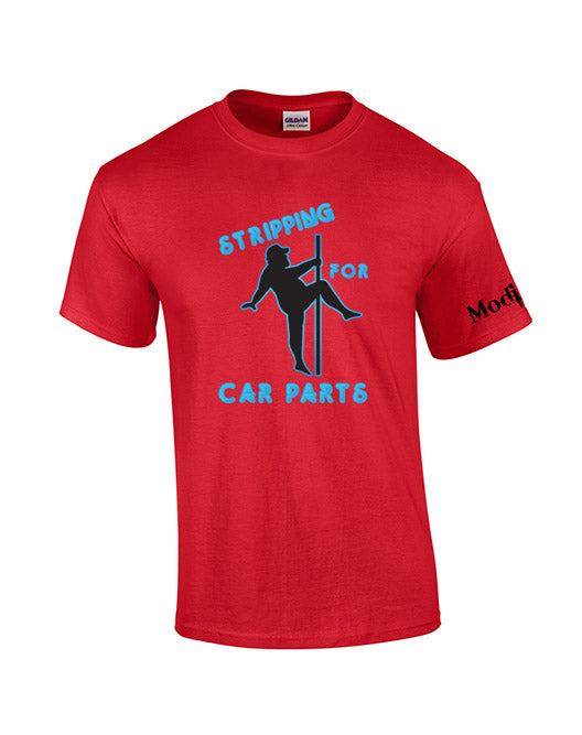 Stripping for Car Parts Shirt