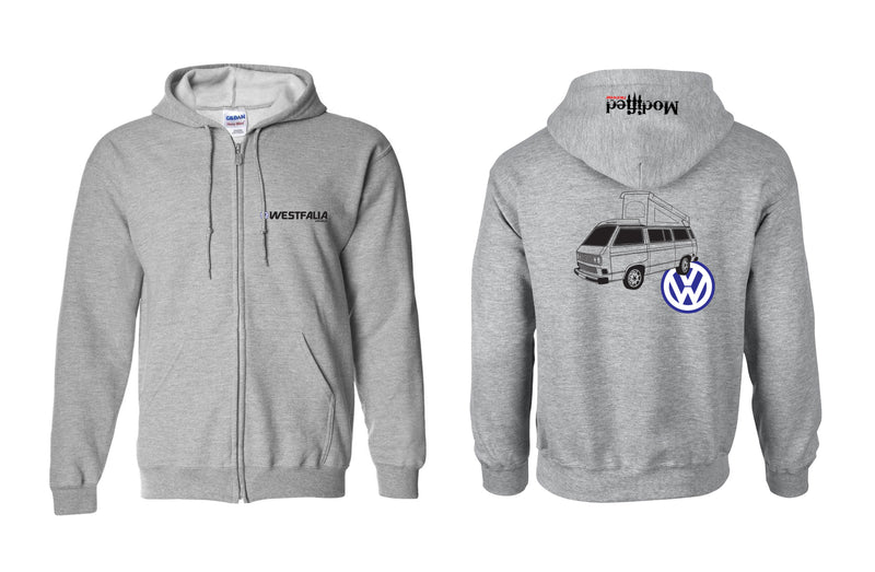 VW Vanagon Westy Full Zip Hoodie