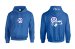 VW Bug Vert Logo Hoodie