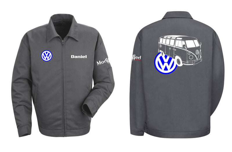 VW Bus Logo Mechanic's Jacket