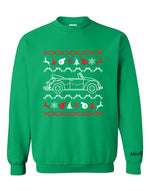 VW Bug Vert Ugly Christmas Sweater Sweatshirt
