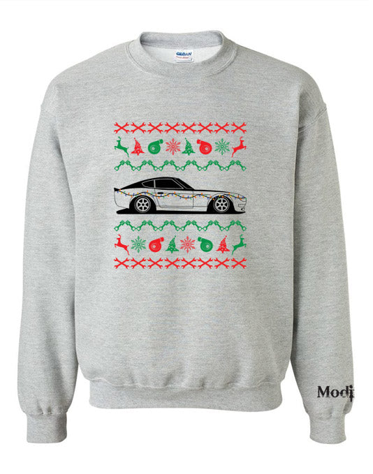 Datsun Z Ugly Christmas Sweater Sweatshirt